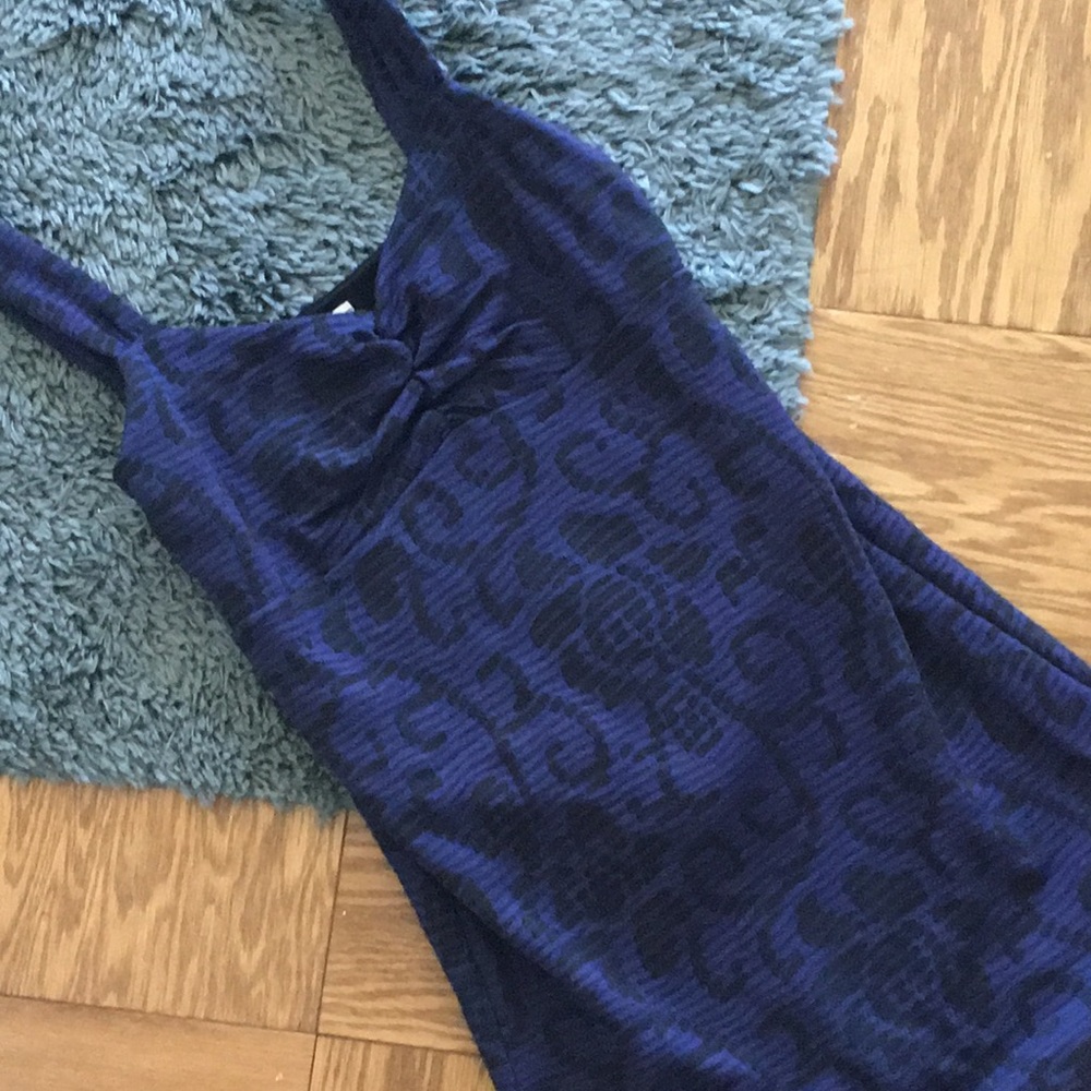 EUC printed Free People Bodycon Dress - Picture 2 of 5